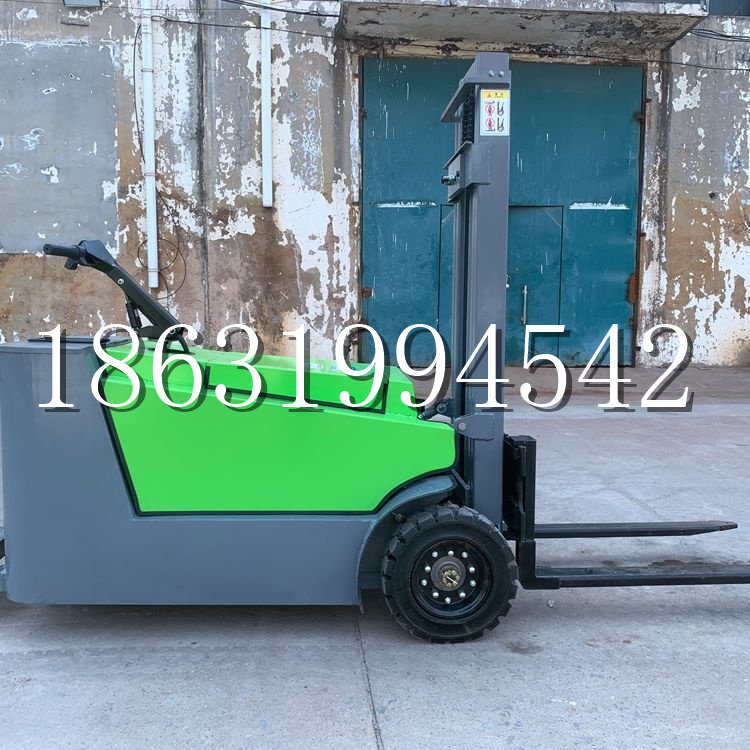 尉犁县小型电动叉车1吨2吨步行站驾式电瓶堆高充电装卸车液压升降车铲车